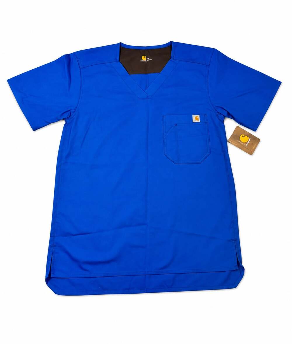 Carhartt Short Sleeve Scrub Top Size XS W/Tags Workwear Wardrobe